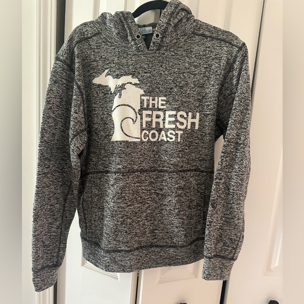 Men’s “The Fresh Coast” Gray Hoodie